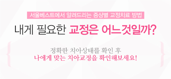 증상별 교정치료방법